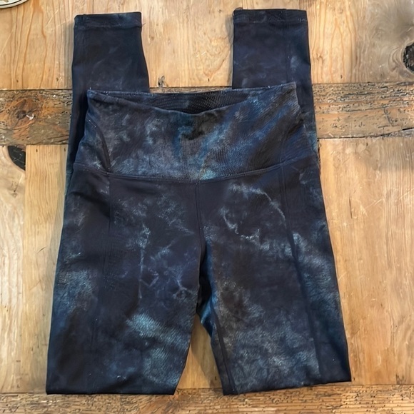 Free People Pants - 𝅺FREE People Movement Good Karma Soft Green/black Tie Dye Yoga Leggings XS
